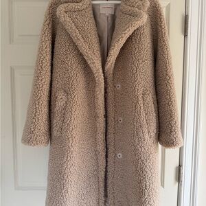 Lucky Brand Cream Teddy Jacket